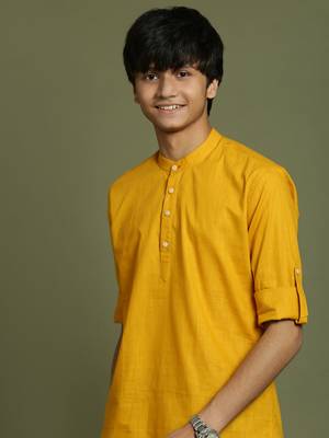  mustard short kurta 4