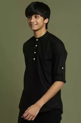  black short kurta
