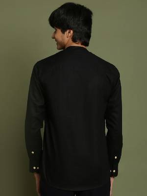  black short kurta 3
