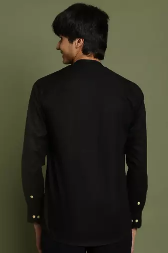  black short kurta