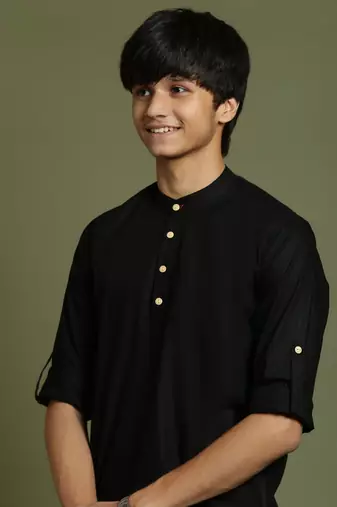  black short kurta