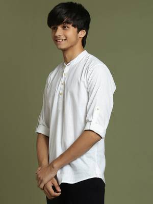  white short kurta 2
