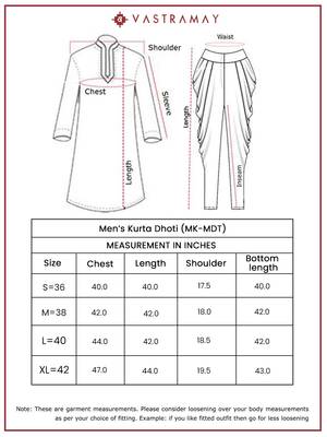 red viscose kurta and dhoti set 5