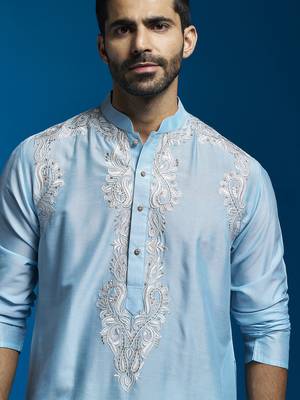  aqua viscose kurta 2