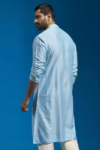  aqua viscose kurta