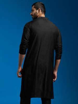  black viscose kurta 3