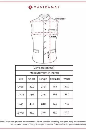  - - nehru jacket