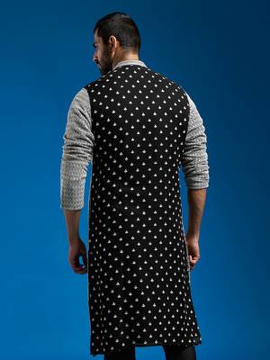  black georgette kurta 4