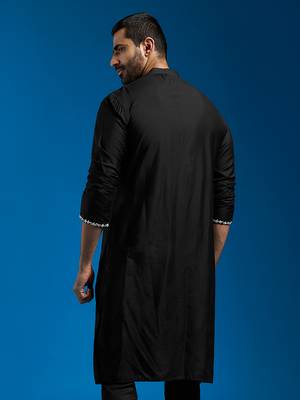  black viscose kurta 4