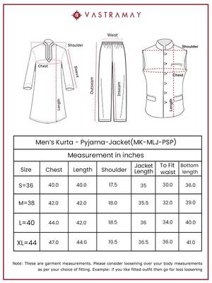  black viscose jacket,kurta and pyjama set. 4