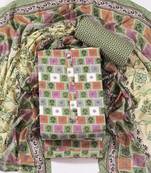 Multi cotton printed summer collection unstitched suit with cotton dupatta