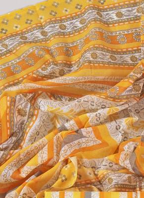 Multi cotton printed summer collection unstitched suit with cotton dupatta 3