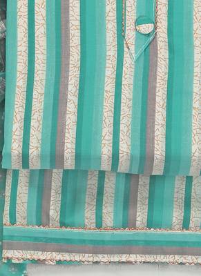 Multi cotton printed summer collection unstitched suit with cotton dupatta 2