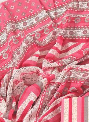 Multi cotton printed summer collection unstitched suit with cotton dupatta 3