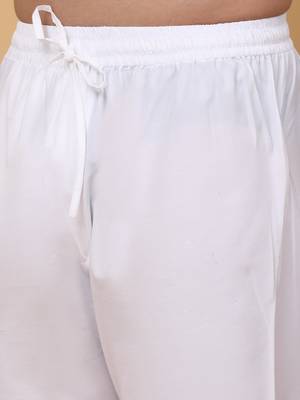 Men maroon stripes pure cotton kurta with pyjamas 5