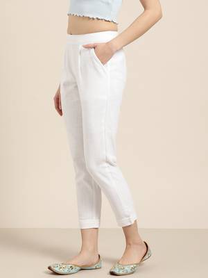 women white cotton pant 2