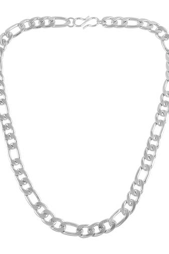 Stainless steel silver heavy men necklace chain unisex