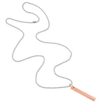 Pure copper bar shaped health benificial fashion pendant 2