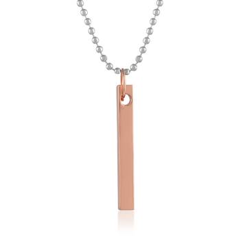 Pure copper bar shaped health benificial fashion pendant 4