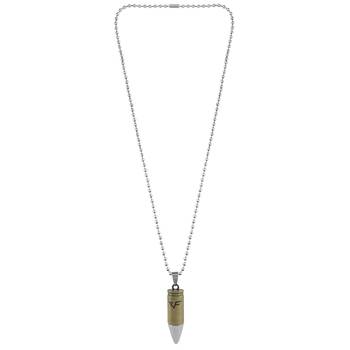 Brass bullet shape pendant for men boys 2