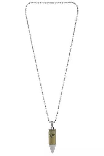 Brass bullet shape pendant for men boys