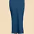 Trendmalls Blue Solid Nylon Soft Petticoat Skirts for Women Saree Shape Wear 