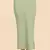 Trendmalls Olive Green Solid Nylon Soft Petticoat Skirts for Women Saree Shape Wear 