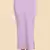 Trendmalls Purple Solid Nylon Soft Petticoat Skirts for Women Saree Shape Wear 