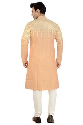Arruga sylish arri embroidery cotton kurta pajama 2