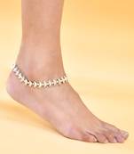 Black thread evil eye anklet