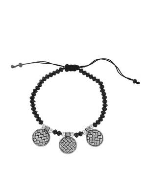 Black thread evil eye anklet 3