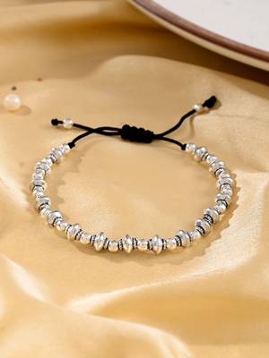 Black thread evil eye anklet 2