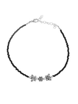 Black thread evil eye anklet 3