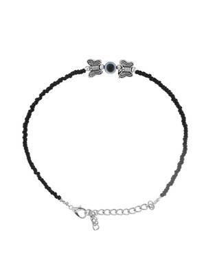 Black thread evil eye anklet 3