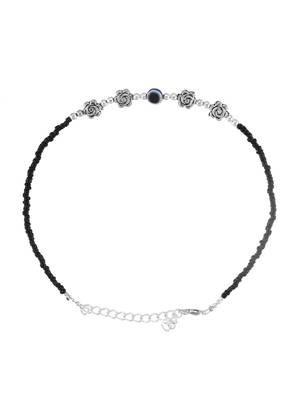 Black thread evil eye anklet 3