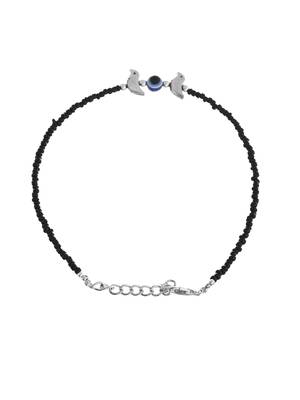 Black thread evil eye anklet 4