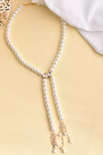Pearl layered necklace