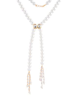Pearl layered necklace 4