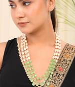 Pearl layered necklace