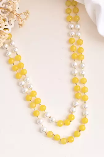 Pearl layered necklace