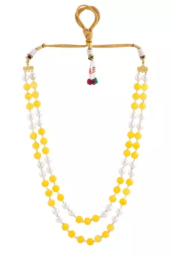 Pearl layered necklace