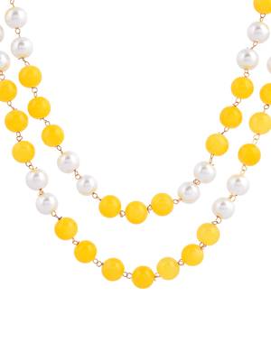 Pearl layered necklace 4