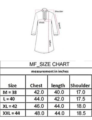 cotton blend resham thread yoke design green festive regular kurta for men 5