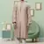 Light grey art silk embroidery kurta pyjama for men's