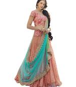 Designer Party Wear Ceremonial Heavy Embroidery Work Lehenga Choli With Dupatta 