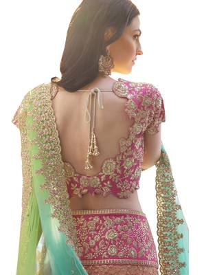 Designer Party Wear Ceremonial Heavy Embroidery Work Lehenga Choli With Dupatta  4
