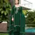 Nikhaar green hand embroidery art silk stitched straight cut  palazzo kurta & dupatta 