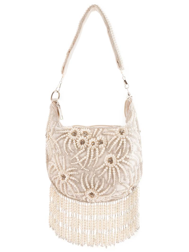 Moonlit pearl purse