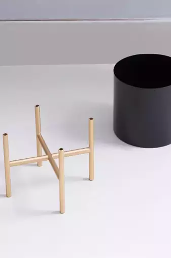 Voidrop Standing Floor Planters with Metal Stand 
