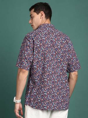 men's floral multi slim fit shirt 4